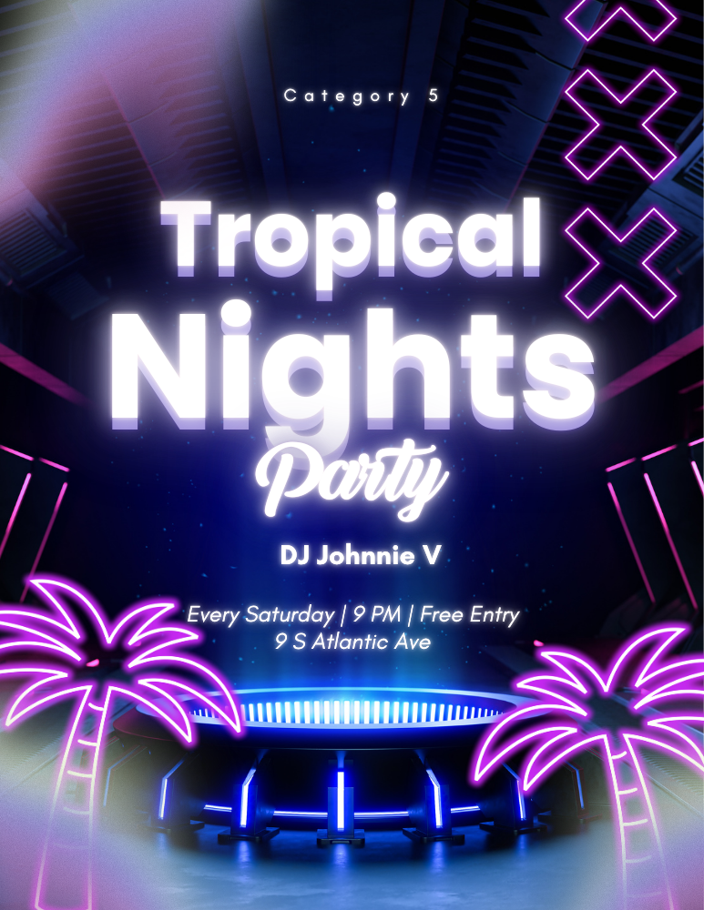 Tropical Nights Party in Cocoa Beach
